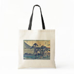 by Ando, Hiroshige Ukiyo-e. Canvas Bags