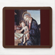 By Botticelli Sandro (Best Quality) Mousepads