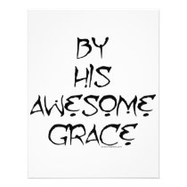 By His Awesome Grace invitations