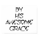 By His Awesome Grace Poster