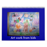 By Jas, Art work from kids Wall Calendar
