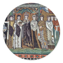 By Meister Von San Vitale In Ravenna (Best Quality Round Stickers