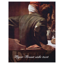 By Michelangelo Merisi Da Caravaggio Personalized Flyer