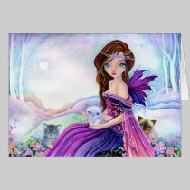 By Moonlight - blank card cards