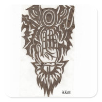 By My Hand-1996 version-revised-by KLM stickers