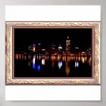 By Night Reflects Print