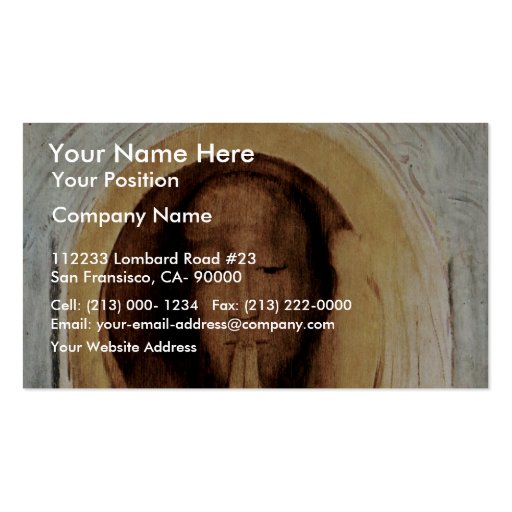 By Odilon Redon (Best Quality) Business Card Template (front side)