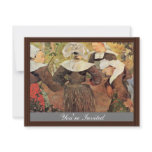 By Paul Gauguin (Best Quality) Invitation
