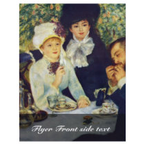 By Pierre-Auguste Renoir (Best Quality) Flyer Design