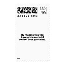 By Reading This You Have... postage