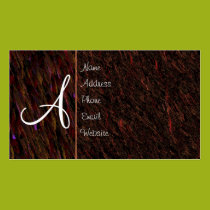 By The Fire Light Business Card business cards