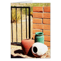 By The Gate Note Card cards