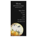 By The Light Of The Moon Menu Card rack cards