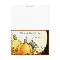 By The Light Of The Moon Table Tent postcards