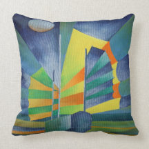 By The Light Of The Silvery Moon Pillows