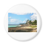 By The Ocean Fridge Magnet
