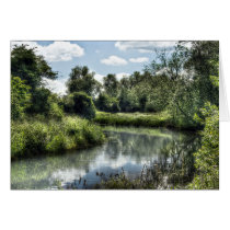 By the River card cards