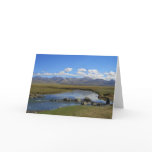 By the River • Greeting Card