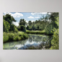 By the River Print posters