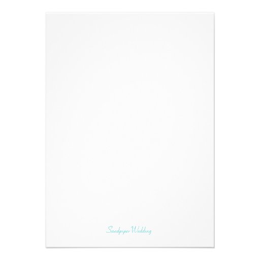 By the Sea Post-Wedding Brunch Invitation