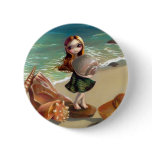 "By the Seaside" Button