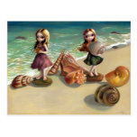 "By the Seaside" Postcard postcards