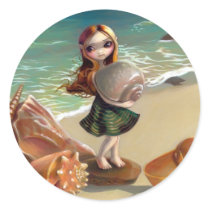 "By the Seaside" Sticker