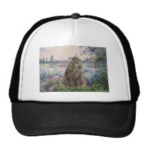 By the Seine - Norwegian Forest Cat Hats