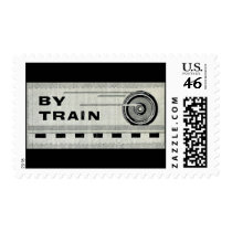 By Train – At One time everything went By Train stamps