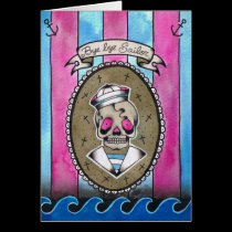 Bybye Sailor card