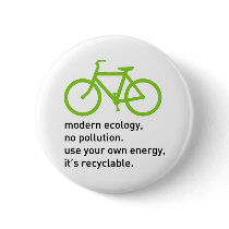 Bycicle: Modern Ecology Pin
