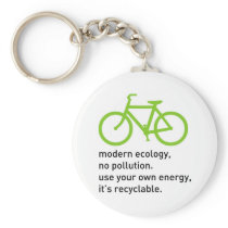 Bycicle: Modern Ecology Keychain