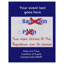 BYE-BYE LADIES FLYER DESIGN