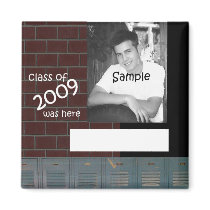 Bye Bye School Halls magnets