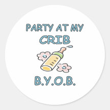BYOB  Boy's Stickers