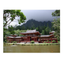 Byodo-In Temple Postcard