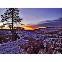 Byrce Canyon Sunrises Morning Winter photo sculptures