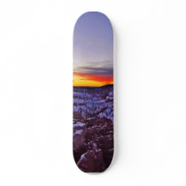 Byrce Canyon Sunrises Morning Winter skateboards by lifesphere Byrce Canyon Sunrises Morning Winter skateboards