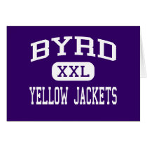 Byrd - Yellow Jackets - High - Shreveport cards by customteamsportswear Byrd - Yellow Jackets - High - Shreveport cards
