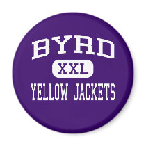 Byrd - Yellow Jackets - High - Shreveport magnets