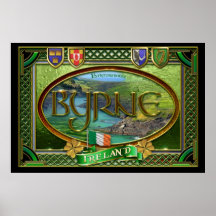 Byrne Family Banner Print