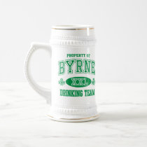 Byrne Irish Drinking Team Coffee Mug