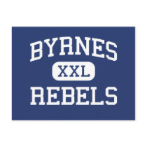 Byrnes - Rebels - High - Duncan South Carolina postcards