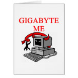 BYTE me insult Greeting Cards