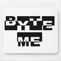 BYTE ME mousepads