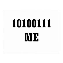 Byte me post card