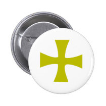 Byzantine Cross of Gold buttons