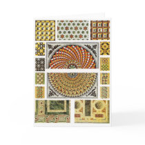 Byzantine Marble Floor Mosaic cards
