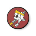 BZRD Zombie Killer Logo Magnet by BZRDatLIVEdotCOM BZRD Zombie Killer Logo Magnet
