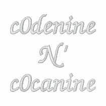 c0denine c0canine embroidered hoodie